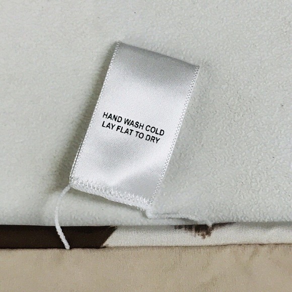 Kitty and Vibe Women's S1 0-00 Bikini Bottom Cow Print Brown White AK39 - Picture 3 of 4